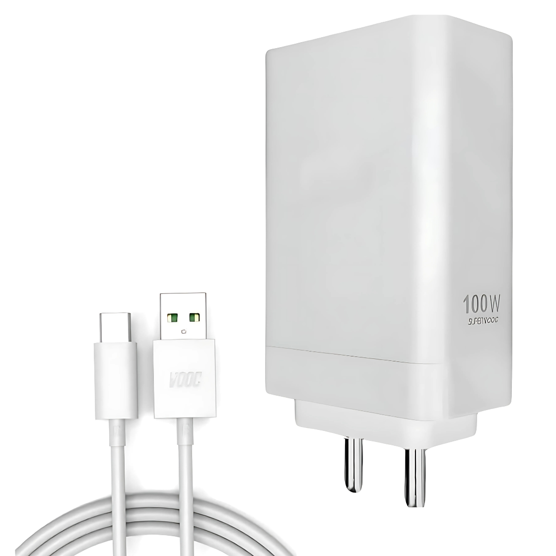 BharatVoltt 100W PD Adapter with Data Cable Hover