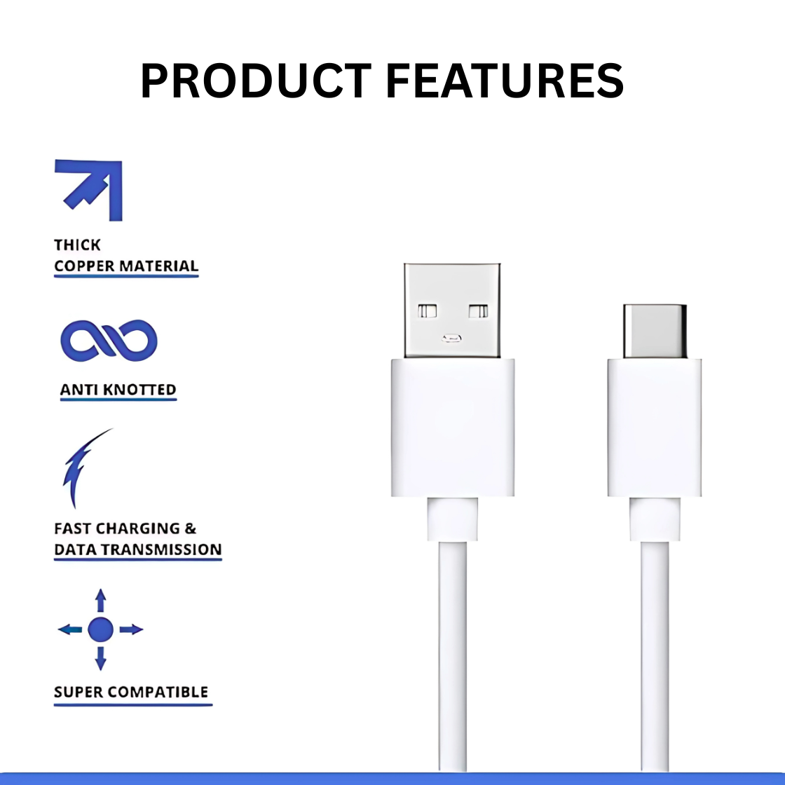 Vivo White Cable Hover